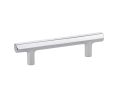Emtek 86459US26 Urban Modern, Mod Hex Pull, 1-1/4" Projection, 3-1/2" CTC, Polished Chrome