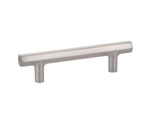 Emtek 86460US15 Urban Modern, Mod Hex Pull, 1-1/4" Projection, 4" CTC, Satin Nickel