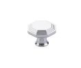 Emtek 86465US26 Transitional Heritage, Midvale Knob, 1-1/4" Dimension, 1" Projection, Polished Chrome