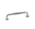 Emtek 86471US14 Transitional Heritage, Blythe Pull, 1-1/4" Projection, 3-1/2" CTC, Polished Nickel