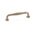 Emtek 86471US4 Transitional Heritage, Blythe Pull, 1-1/4" Projection, 3-1/2" CTC, Satin Brass