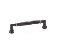 Emtek 86475US10B Transitional Heritage, Westwood Pull, 1-1/8" Projection, 3-1/2" CTC, Oil Rubbed Bronze