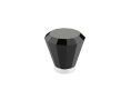 Emtek 86546US10B Brookmont Cabinet Knob Black, 1" Diameter, 1-1/4" Projection, Oil Rubbed Bronze