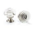Emtek 86563US10B Deco Crystal Knob, 1-1/4" Diameter, 1-3/8" Projection, Oil Rubbed Bronze