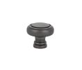 Emtek 86610US15A Traditional, Norwich Knob, 1-1/4" Diameter, 1-1/8" Projection, Pewter