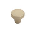 Emtek 86660TWB Sandcast Bronze, Rustic Modern Round Knob, 1-3/8" Diameter, 1-1/4" Projection, Tumbled White Bronze