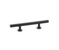 Emtek 86682US19 Urban Modern, Freestone Extended Pull, 1-1/4" Projection, 3-1/2" CTC, Flat Black