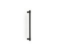 Emtek 86693US19 Industrial Modern, Jasper Appliance Pull, 1-7/8" Projection, 12" CTC, Flat Black