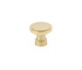 Emtek 86697US4 Industrial Modern, Haydon Knob, 1-1/4" Diameter, 1-1/8" Projection, Satin Brass