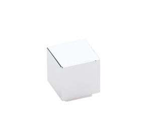 Emtek 86700US26 Modern Rectangular, Allerton Knob, 1" Dimension, 1-1/4" Projection, Polished Chrome