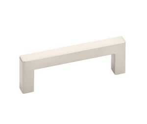 Emtek 86704US15 Modern Rectangular, Warwick Pull, 1-3/8" Projection, 3-1/2" CTC, Satin Nickel