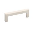 Emtek 86705US15 Modern Rectangular, Warwick Pull, 1-3/8" Projection, 4" CTC, Satin Nickel