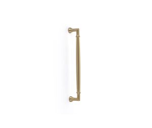 Emtek BTB86913US4 Transitional Heritage, Westwood Appliance Pull, 2-1/8" Projection, 18" CTC, Back to Back Mounting, Satin Brass