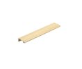 Emtek 87160US4 Contemporary, Cabinet Edge Pull, 1-3/4" Projection, 1" CTC, Satin Brass