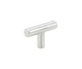 Emtek S62001SS Stainless Steel Bar Knob, 2" Dimension, 1-1/4" Projection, Brushed Stainless Steel