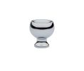 Emtek 86314US26 Mid Century Modern, Atomic Knob, 1" Diameter, 1-1/4" Projection, Polished Chrome