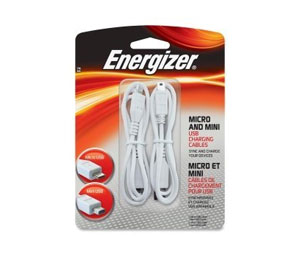 Energizer PCCB70 Micro & Mini USB Charging Cable