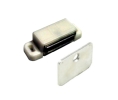 Epco 1010-WH-P Magnetic Catch for Cabinet Doors, Polybagged with Strike and Screws - White Color