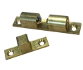 Epco 1017-DB Adjustable Tension Ball Catch, Polybagged with Strike and Screws - Dull Brass Finish