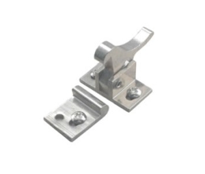 Epco 1018-N-BULK Heavy Duty Elbow Catch, Bulk Packed with Strikes - Bright Nickel Finish