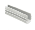 Epco 2021 100 Ft. Long Roll Glazing Vinyl, For 1/4" Glass Door - Gray Finish