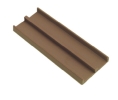 Epco 212-BR Plastic Track, For 1/2" By-passing Wood Doors, 12' Length - Brown