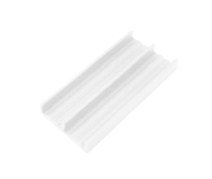 Epco 234-WH Plastic Track, For 3/4" By-passing Wood Doors, 12' Length - White