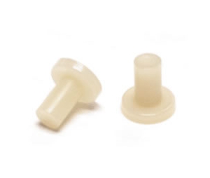 Epco 33 Nylon Button Glide - Installs into a 1/4" Diameter Hole on the Bottom of a 1/2" or 3.4" Door Finish