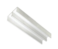 Epco 3312-M Aluminum Upper Guide, For 1/2" By-passing Wood Doors, 12' Length - Mill Finish