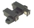 Epco 515-BL-PWS Double Magnetic Touch Latch, Polybagged with Strike and Screws - Black Color