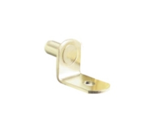 Epco 520-N Shelf Support with 1/4" Pin - Bright Nickel Finish