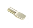 Epco 523-N Shelf Support with 0.2" Pin - Bright Nickel Finish