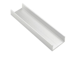 Epco 710-A Aluminum Track Base, 12' Length - Satin Clear Anodized Finish