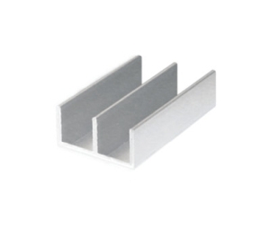 Epco 730-A Aluminum Upper Guide, 12 Length - Satin Clear Anodized Finish