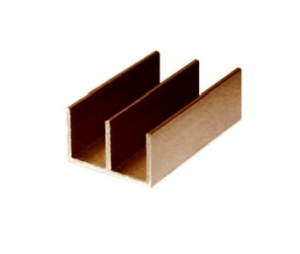 Epco 732-ORB Aluminum Upper Guide, 12' Length - Oil Rubbed Bronze Finish