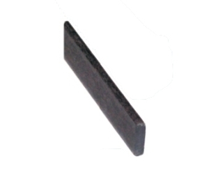 Epco 801-6 Fibre Track, For Use with Small, Light, Wood 1/2" and Up Doors, 6' Length - Gray Finish