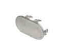 Epco 831-PC Stainless Steel Oval End Cap for 1-5/16" Tubing - Polished Chrome Finish