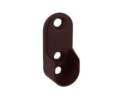 Epco 840-ORB Zinc Oval Open Flange for 15 x 1.18" Zinc Oval Closet Rod - Oil Rubbed Bronze Finish