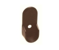 Epco 841-ORB Zinc Oval Open Flange with Two Mounting Pins for 15 x 1.18" Zinc Oval Closet Rod - Oil Rubbed Bronze Finish