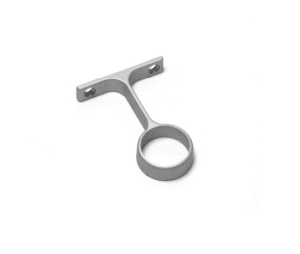 Epco 853-DC Zinc Round Center Support for 1" and 1-1/16" Tubing - Dull Chrome Finish