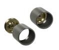 Epco 855-SS Stainless Steel Cylinder Flange for 1" and 1-1/16" Tubing- Brushed Finish