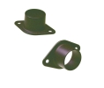 Epco 860-ORB Zinc Closed Flange for 1" and 1-1/16" Tubing - Oil Rubbed Bronze Finish