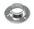 Epco 861-PC Zinc Closed Flange for 1-1/4" and 1-5/16" Tubing - Polished Chrome Finish