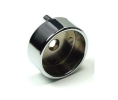 Epco 865-PC Zinc Closed Flange for 1-1/4" and 1-5/16" Tubing - Polished Chrome Finish