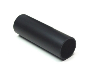 Epco 895-8-BL Aluminum 1-5/16" Tubing, 8' Length - Matte Black Finish
