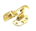 Epco 902 Solid Brass Right Hand Ice Box Door Latch, 3/8" Offset - Polished Brass Finish