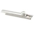 Epco 910 Solid Brass Slide Bolt, Bulk Packed without Strikes - Polished Chrome Finish