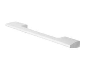 Epco AC3822-288-A Aluminum Handle, 11.34" (288mm) CTC, 12.12" (308mm) OA Length - Satin Clear Anodized Finish