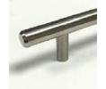 Epco BP010-SN Bar Pull, T-knob, 2.38" (60mm) OA Length - Satin Nickel Finish