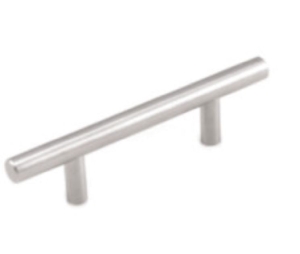 Epco BP128-SN Bar Pull, 5.04" (128mm) CTC, 7.4" (188mm) OA Length - Satin Nickel Finish